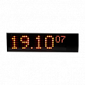 КЧО2-К10С часы вторичные электронные офисные с секундами (красная индикация)