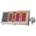 ПГС-ЧАСЫ-23-К-КНВ1Н часы-табло светодиодные взрывозащищенные
