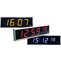 DC.100.6.R.N.N.BLACK часы вторичные цифровые