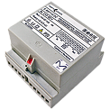 Е857/13ЭС-(унив.220В) преобразователь измерительный напряжения постоянного тока в выходной сигнал 4-20 мА, 1-канальный, 1 выход, DIN