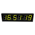 Кварц-2С-Т часы электронные автономные офисные дата-термометр с отображением секунд (зеленая индикация)