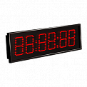 Импульс-410-HMS-ETN-NTP-PPoE-R часы электронные вторичные офисные (красная индикация)