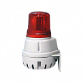 H100BL230G/R Spectra оповещатель звуковой со светодиодным маяком, красный, 100 dB, 90-260V AC/DC