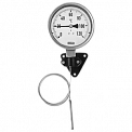 M70.55.100/1-(0...+160°C)-100х10мм-снизу-5м-кл.т.2,0-(1 настраиваемый перекидной э/к) термометр жидкостный с капилляром