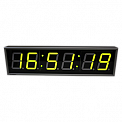 Кварц-2С часы электронные вторичные офисные с отображением секунд (зеленая индикация)