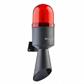 SNT-B710-1 горн со светодиодным маяком, красный, 120-125 dB, 24V DC
