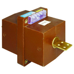 ТЛК-СТ-10-ТПК2(1)-0,5/10P10-(200...800)/5-У2 трансформатор тока с защитной крышкой (2 обмотки) (200/5)