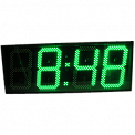 Импульс-431-G часы электронные офисные (зеленая индикация)
