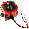 SNT-ESP22-1 сирена электронная со светодиодным маяком, красный, 125-133dB, 85-260V AC/DC