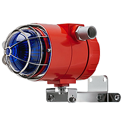 ВС-07е-Ex-СД оповещатель световой пожарный взрывозащищенный (=24В, КВБ12х2 шт.) (С1 (цвет колбы - синий))