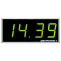 Электроника7-2100СМ4ТД часы электронные офисные автономные, 0.5 кд (зеленая индикация), датчик температуры, датчик давления