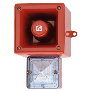 AL105NHDC024R/R AlertAlight сигнализатор светозвуковой светодиодный, красный, 112 dB, 10-30V DC, Изображение №1