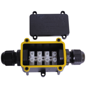 LD522 коробка распределительная водонепроницаемая (2 ввода, 450В, 125х55х36мм), Изображение №1