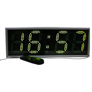 Кварц-4-Ethernet часы электронные офисные (зеленая индикация), Изображение №1