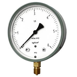 МП4-У-У2-(0-6..100)кгс/см2-кл.т.1,5 манометр технический показывающий, Изображение №1