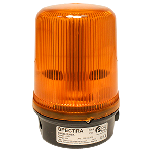B300LDA230B/A Spectra маяк светодиодный многофункциональный оранжевый, 90-230V AC, 16 светодиодов, Изображение №1