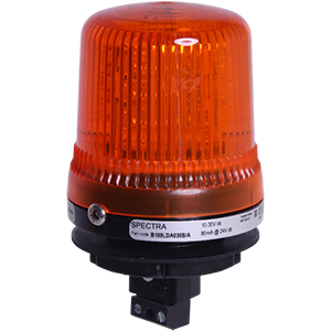 B100LDA230B/A Spectra маяк светодиодный индикаторный оранжевый, 90-230V AC, 9 светодиодов, Изображение №1