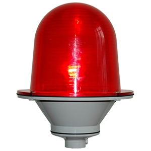 ЗОМ-75Вт огонь заградительный красный 220V AC, IP65, Изображение №1