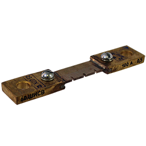 60.ШИСВ-100А-0,5 шунт измерительный, Изображение №1