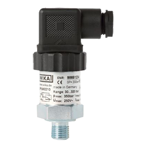 PSM02-SPDT-(10-80)бар-М10х1-М12х1-гальв.ст.-PTFE/NBR реле давления, Изображение №1