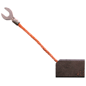 ЭГ-4-К4-2 щетка электрографитовая 8х10х25, ПЩ1,5х63, 5В1-1, Изображение №1