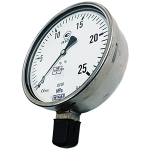 232.50.160-(0-1,6)МПа-снизу-М20х1,5-кл.т.1,0 манометр из нержавеющей стали, Изображение №1