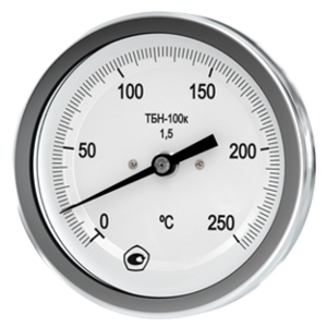ТБН-100к-(0...+100)-150-1,5-ОШ термометр биметаллический, Изображение №1