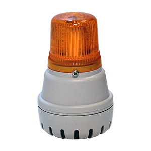 H100BL230G/A Spectra оповещатель звуковой со светодиодным маяком, оранжевый, 100 dB, 90-260V AC/DC, Изображение №1