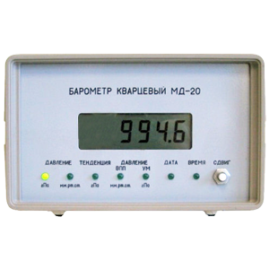 МД-20-1 барометр кварцевый промышленного исполнения (пластмассовый корпус), Изображение №1
