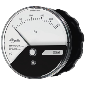 A2G-10-(0-100)Па-2хпрямые-E-пластик-кл.т.3,0 манометр дифференциального давления встраиваемый, Изображение №1