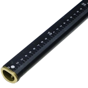 МШТм-2,6К2Ч метрошток черный круглый 2 звена, Изображение №1