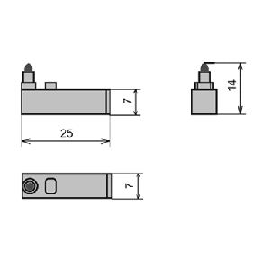 УПС-02 узел пишущий специальный фломастерного типа красный, Изображение №1