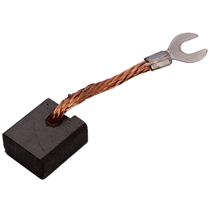 ЭГ-8-К8-5 щетка электрографитовая 9х16х18, ПЩ6х40, 5В1-6, Изображение №1