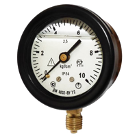 ДМ8032-Ву-У2-(0-1...600)кгс/см2-кл.т.1,5-М12х1,5 манометр показывающий виброустойчивый