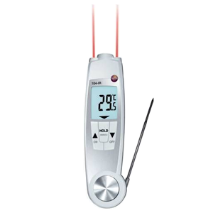 Testo-104-IR термометр складной водонепроницаемый с сенсором ИК-измерения температуры, Изображение №1