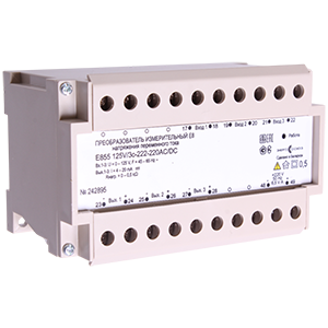 Е855-125В/1c-1-R2-х-х-220AC/DC-М20-Е8DU-25-G-5DC преобразователь измерительный напряжения переменного тока, Изображение №1