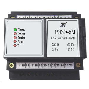 РЭЗЭ-6М реле защиты электродвигателей с датчиком тока №2 (1-625А), Изображение №1