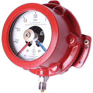 ДМ2005Сг1Ех-Кс-У2-(0-1...600)кгс/см2-кл.т.1,0 манометр сигнализирующий взрывозащищенный, Изображение №2