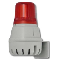 H100BL030G/R Spectra оповещатель звуковой со светодиодным маяком, красный, 100 dB, 12-30V DC, Изображение №1