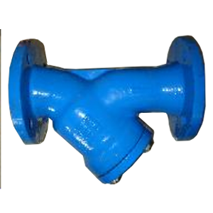 YF3016D350 фильтр сетчатый чугунный фланцевый (Ду350 Ру16 сетка нерж.ст.2мм), Изображение №1