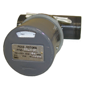 РПИ-Н (диаметр условного прохода, исполнение) реле потока с индикатором с насадкой, Изображение №1