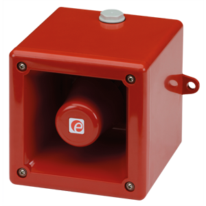 A112NAC230R AlertAlarm оповещатель звуковой, красный корпус, 119 dB, 100-240V AC, Изображение №1