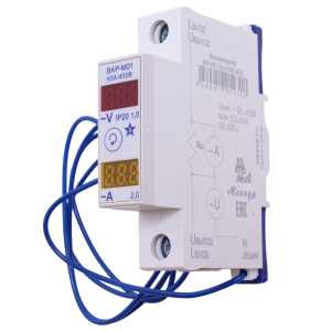 ВАР-М01-63А/450В-УХЛ2 вольтамперметр технологический, Изображение №1