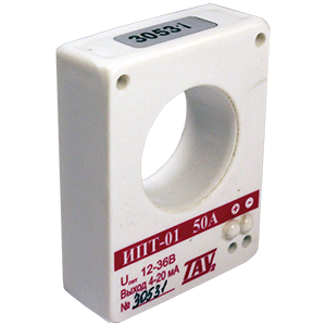 ИПТ-01-50А преобразователь измерительный переменного тока, Изображение №2