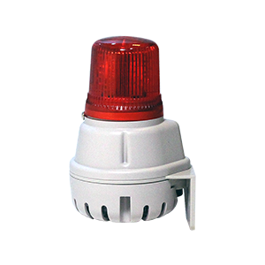 H100BL230G/R Spectra оповещатель звуковой со светодиодным маяком, красный, 100 dB, 90-260V AC/DC, Изображение №1