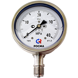 ТМ-521Р.10-(0...16-60)МПа-кл.т.1,0 манометр коррозионностойкий, гидрозаполнение глицерином, Изображение №1