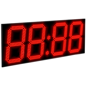 Импульс-431-T-R часы электронные офисные с датчиком температуры воздуха (красная индикация), Изображение №1