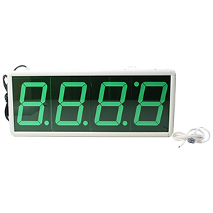 Пояс-4 часы вторичные цифровые (зеленая индикация), Изображение №1