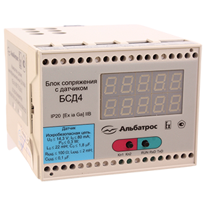 ДУУ4МА измеритель уровня (датчик ДУУ2М-10-1-7,55-0,15-ОМ1,5-3; поплавок тип IV; блок сопряжения БСД4), Изображение №3