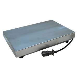 ВПА-5-1-(200х300х75) весы платформенные электронные, верх платформы из нержавещий стали, Изображение №2